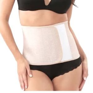 Postpartum binder in White Maternity Belt Girdle